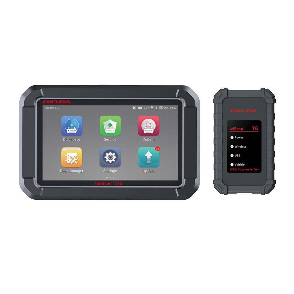 EUCLEIA S7D Diagnostic Unit with J2534 PROGRAMMING