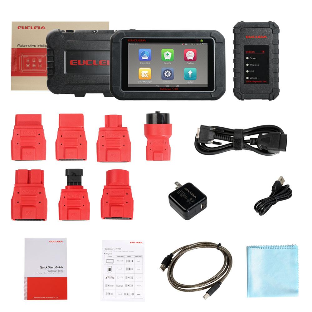 EUCLEIA S7D Diagnostic Unit with J2534 PROGRAMMING